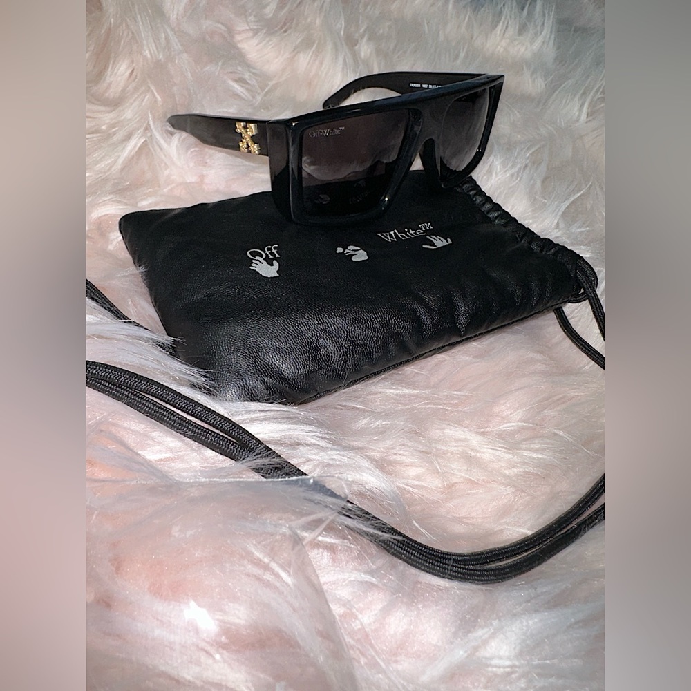 OFF-WHITE ALPS 145mm shield sunglasses